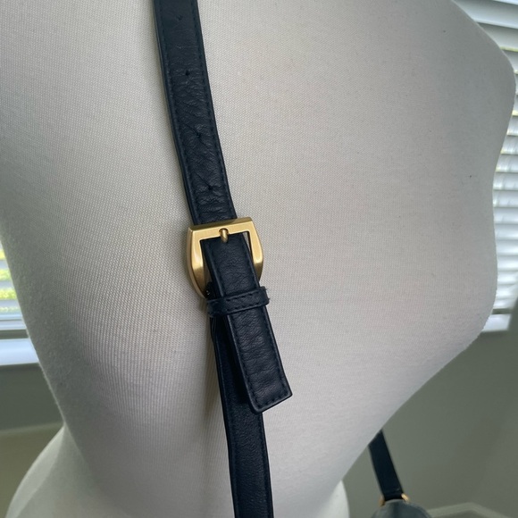 Etienne Aigner Blue Leather Croosbody Bag - Picture 12 of 15